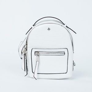 Princess Polly White Mini Backpack PETA and JAIN